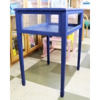 Collectors Display Cabinet - Blue